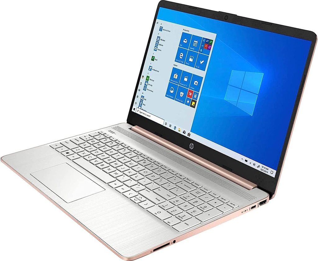 HP 15.6" Ryzen 5 8GB/256GB Laptop-Rose Gold refurbished