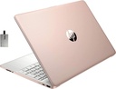 HP 15.6" Ryzen 5 8GB/256GB Laptop-Rose Gold refurbished