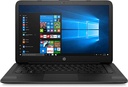 HP 14-ax040wm Laptop, Intel Celeron N3060, 1.6 GHz, 32 GB, Windows 10 Home 64 Bit, Black, 14" Refurbished