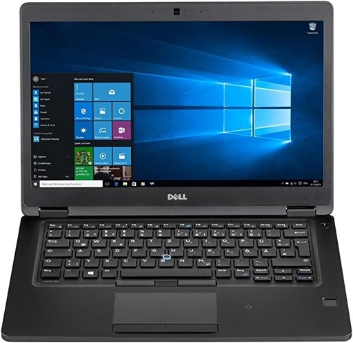 Dell Latitude 5480 Business Laptop, 14 Inch HD, Intel Core 7th Generation i7-7200U, 16GB DDR4, 256GB SSD, Webcam, Windows 10 Pro (Refurbished)